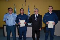 Câmara de Amambai entrega homenagem a militares