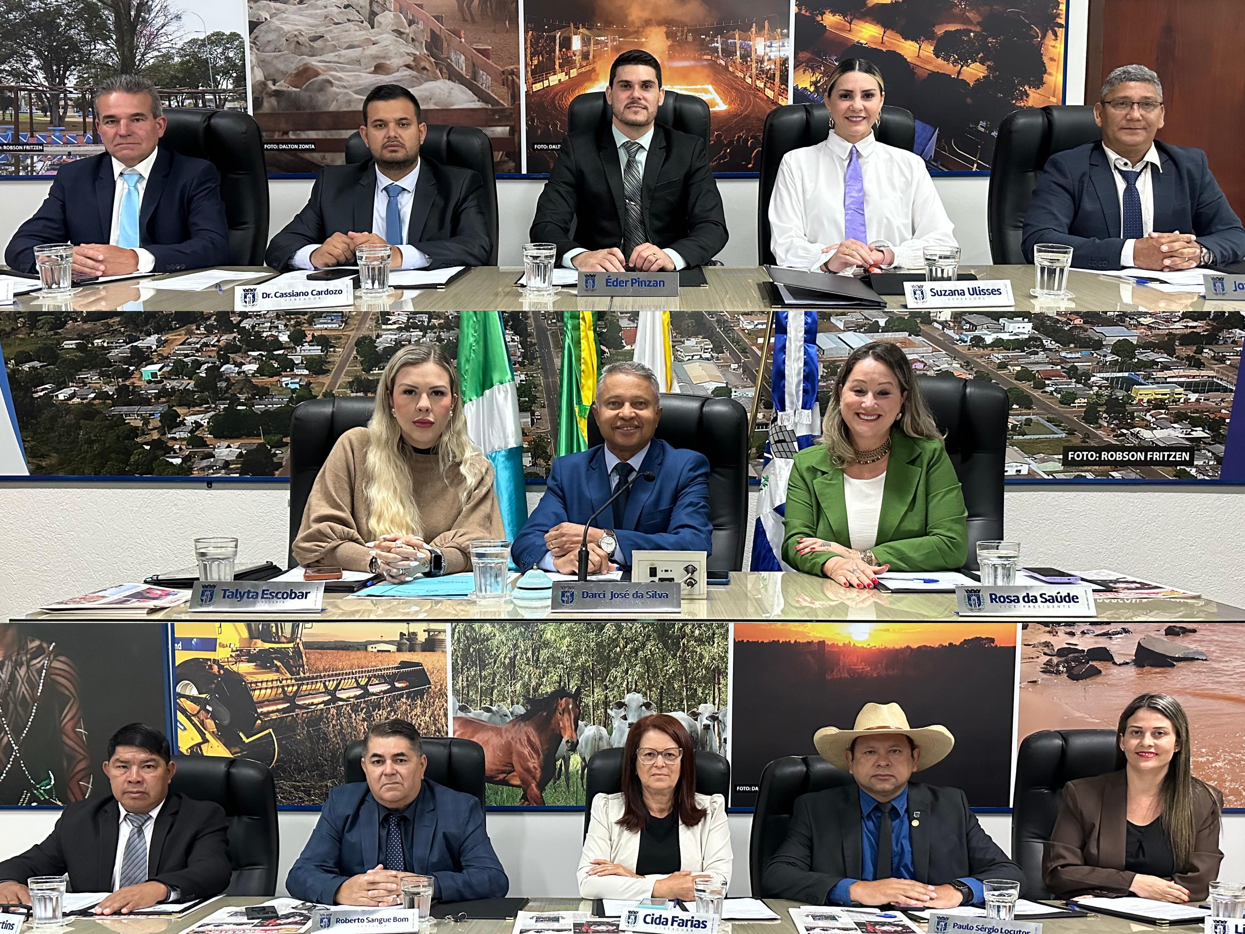Câmara Municipal de Amambai protocola requerimentos e indicações durante a 23ª Sessão Ordinária de 2025