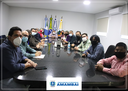 Recepção ao Secretário de Estado de Infraestrutura Recepção ao Secretário de Estado de Infraestrutura