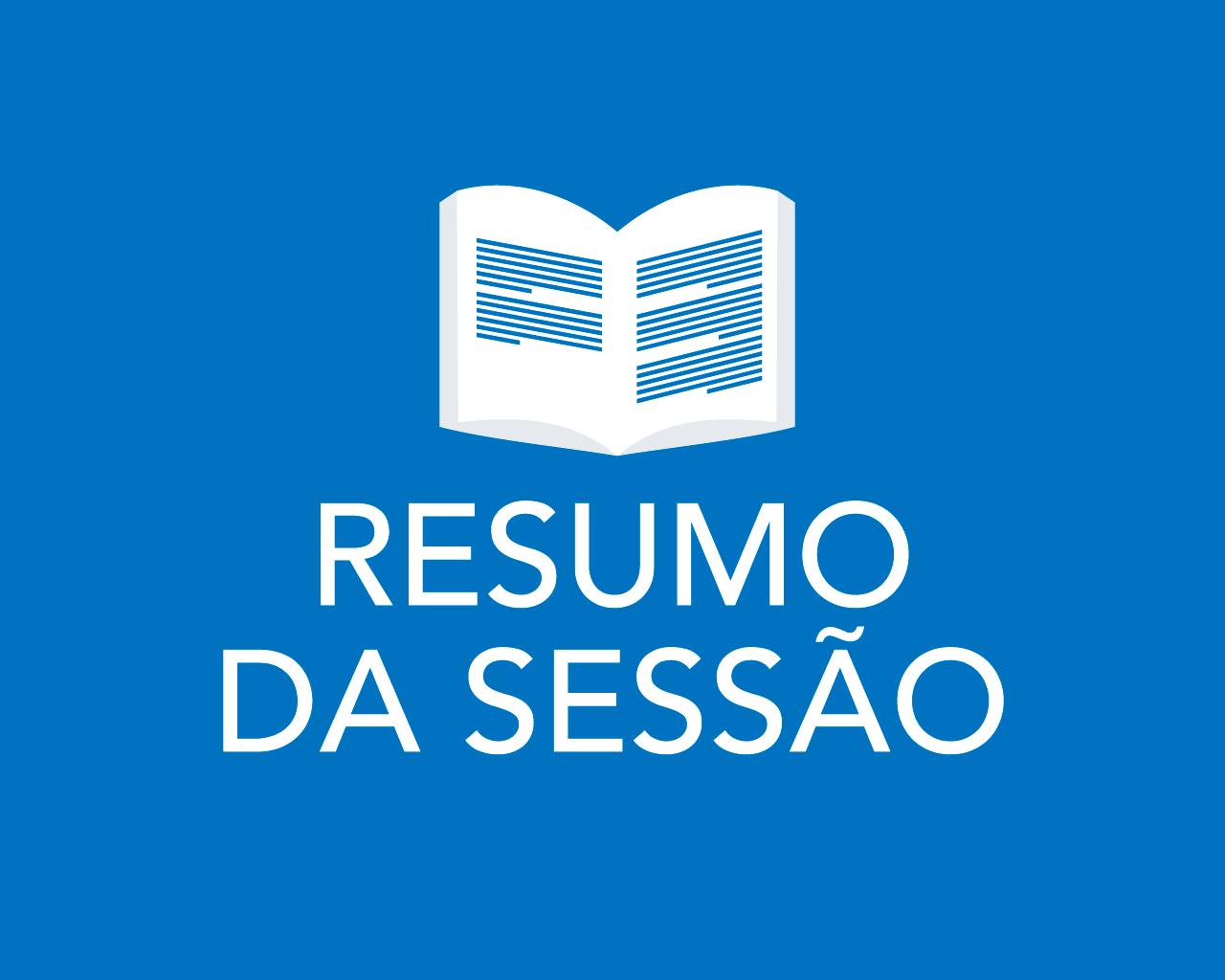 RESUMO DA SESSÃO 20/05/2019