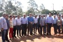 Vereadores acompanham Governador durante lançamento de obras em Amambai Vereadores acompanham Governador durante lançamento de obras em Amambai