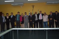 Vereadores iniciam outubro apoiando a Campanha de Prevenção do Câncer de Mama