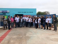 Vereadores participam de reinauguração de Posto de Saúde da Vila Doriane