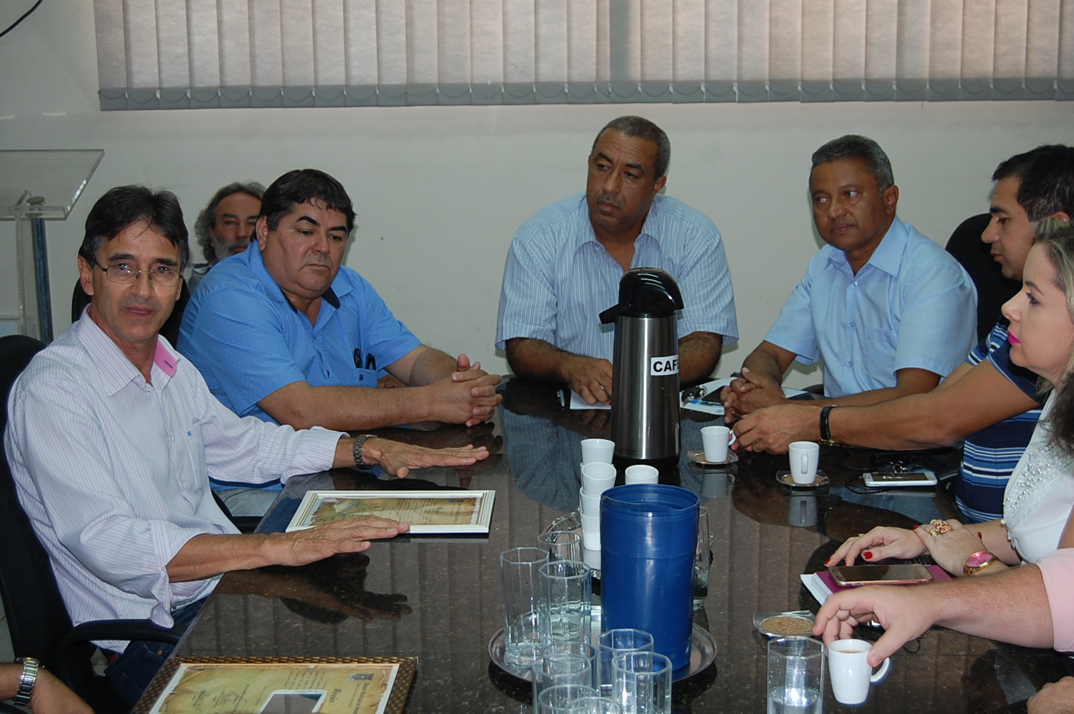 Vereadores se reúnem com o novo coordenador do Governo do Estado